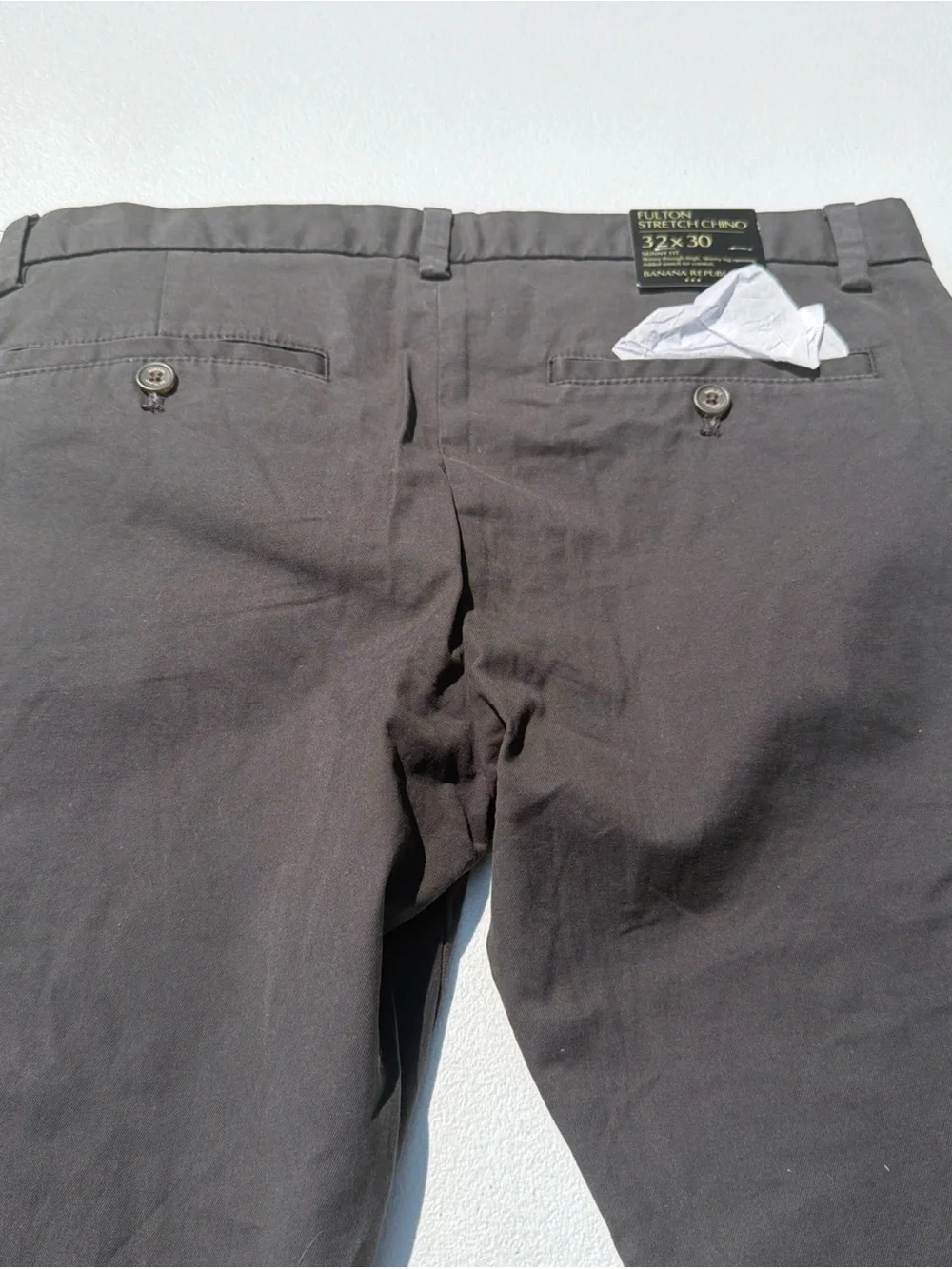 Banana Republic Men's Casual Pants, Fulton Skinny Chino, Slim-Fit Tapered Leg NW